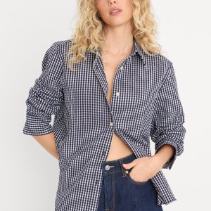 THE SEERSUCKER SHIRT | HORIZON GINGHAM SMALL