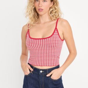 THE KEEPSAKE TANK | CHERRY GINGHAM