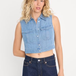 THE DENIM ANCHOR TOP | INDIGO1391