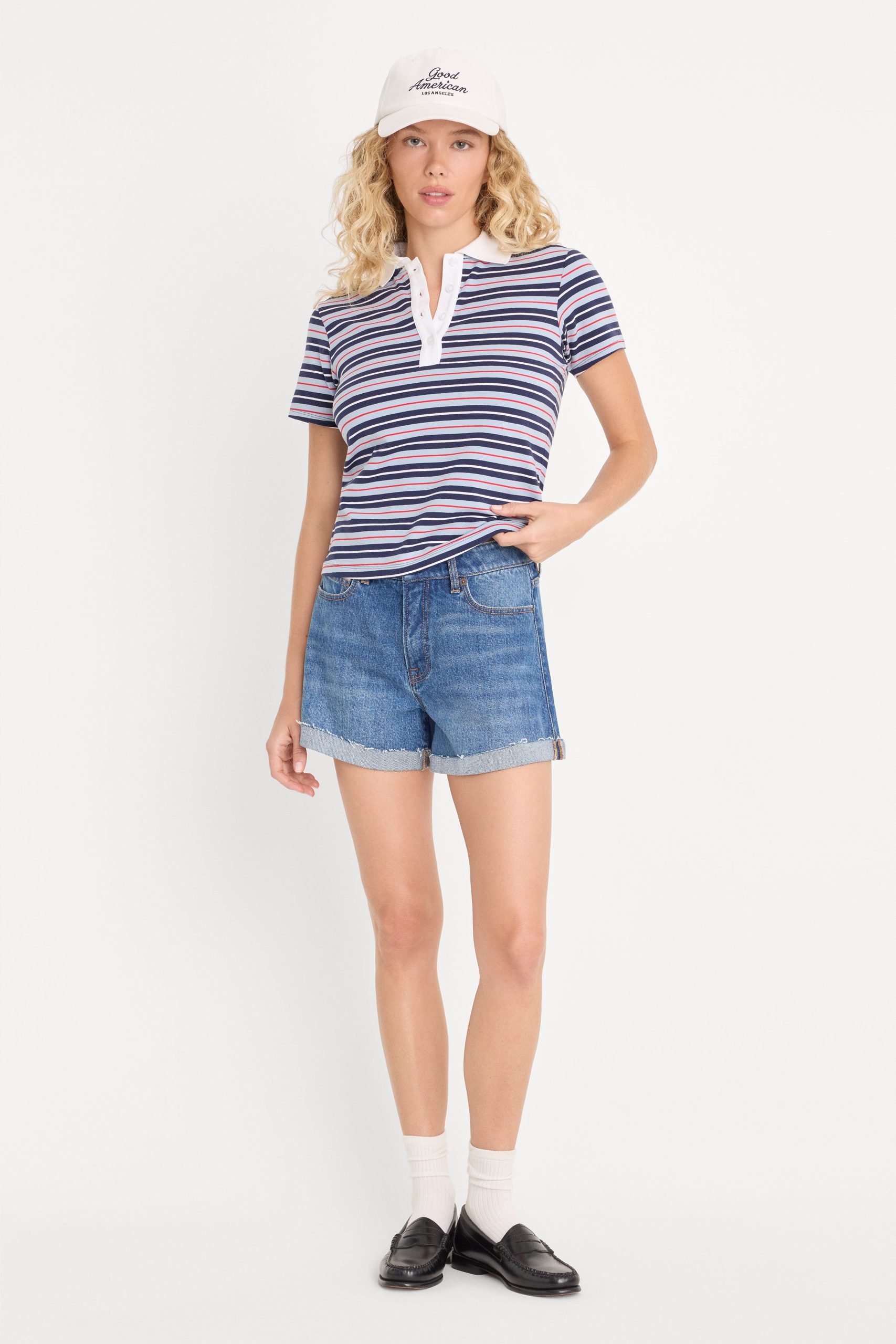 THE EASY POLO | AMERICANA HORIZONTAL STRIPE - Image 4