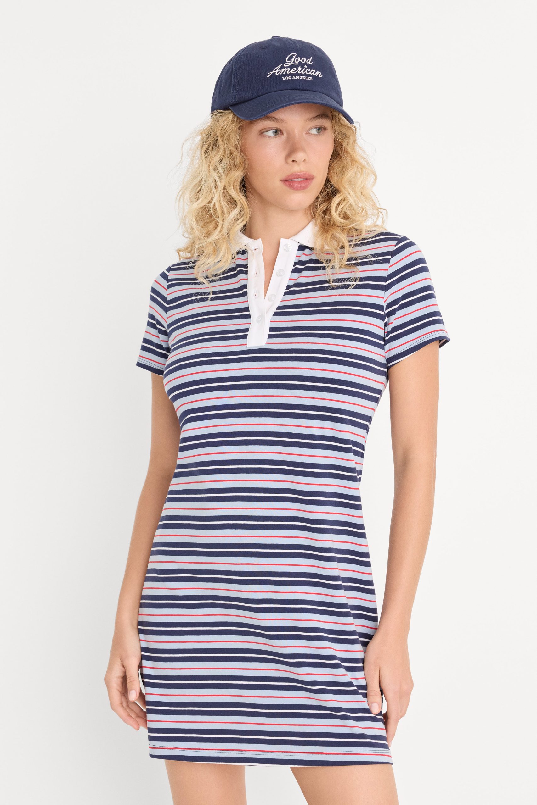 THE LEAGUE DRESS | AMERICANA HORIZONTAL STRIPE - Image 2