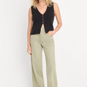 VINTAGE WIDE JEANS | BEACHGRASS