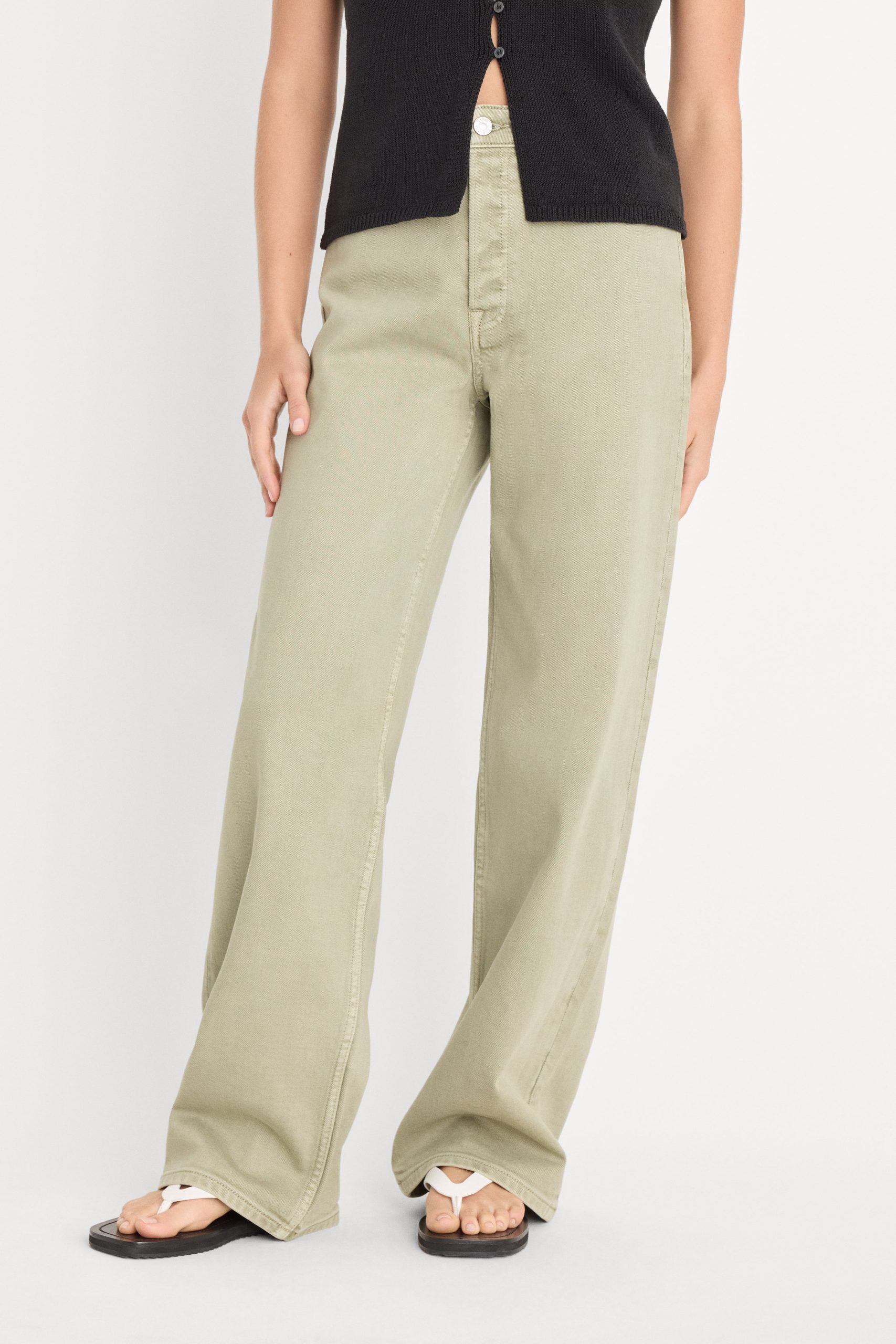 VINTAGE WIDE JEANS | BEACHGRASS - Image 2