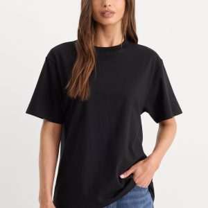 THE OVERSIZED TEE | BLACK001