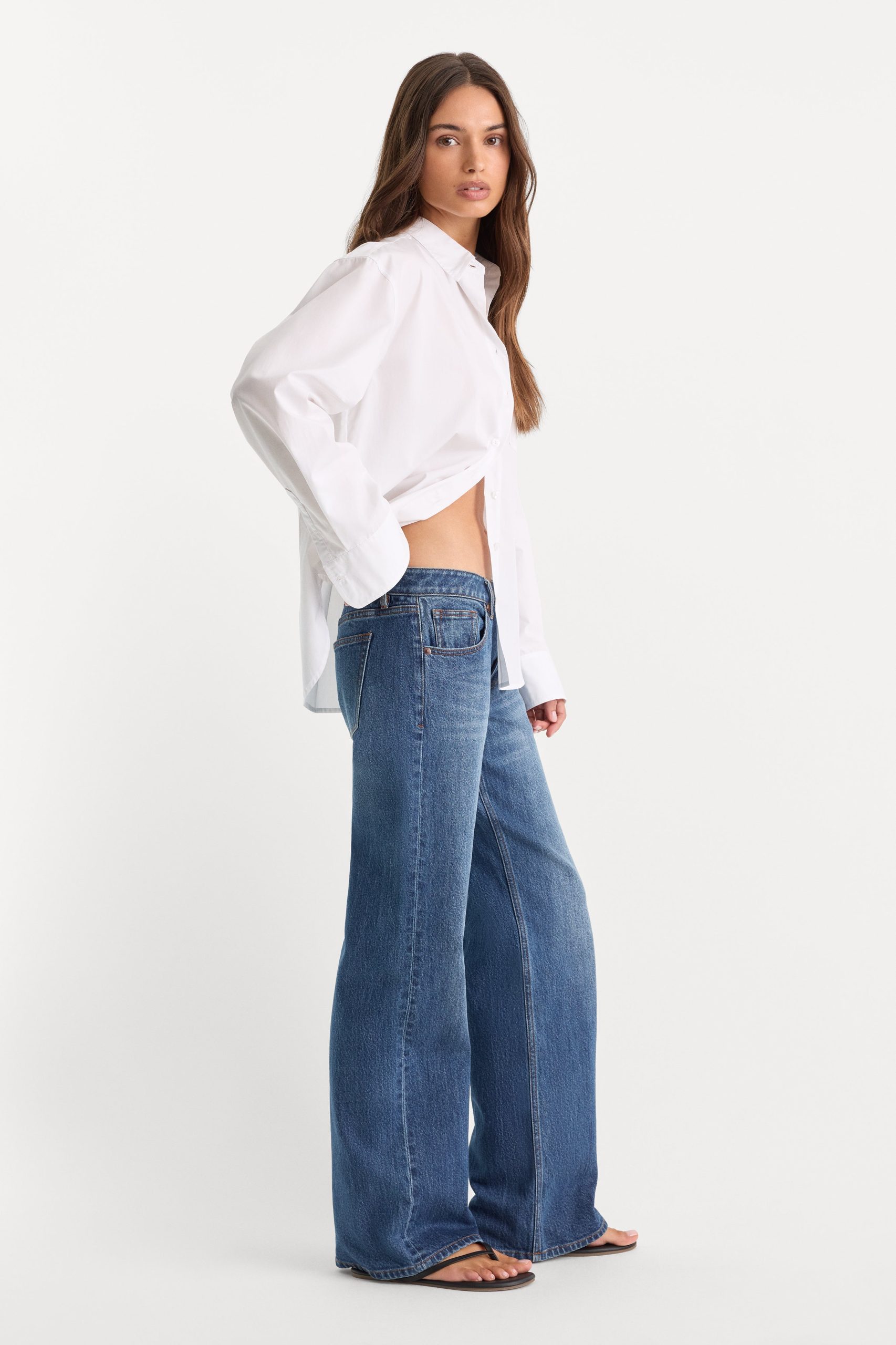 VINTAGE LOW LOOSE JEANS | INDIGO1291 - Image 4