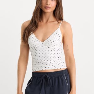 THE WEIGHTLESS SCULPTING MODERN TANK | MINI DOT WHITE