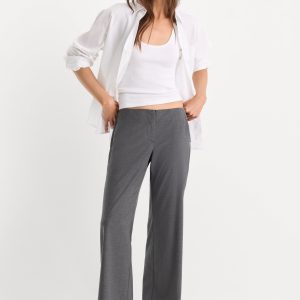 THE LOW RISE TROUSER | ASH