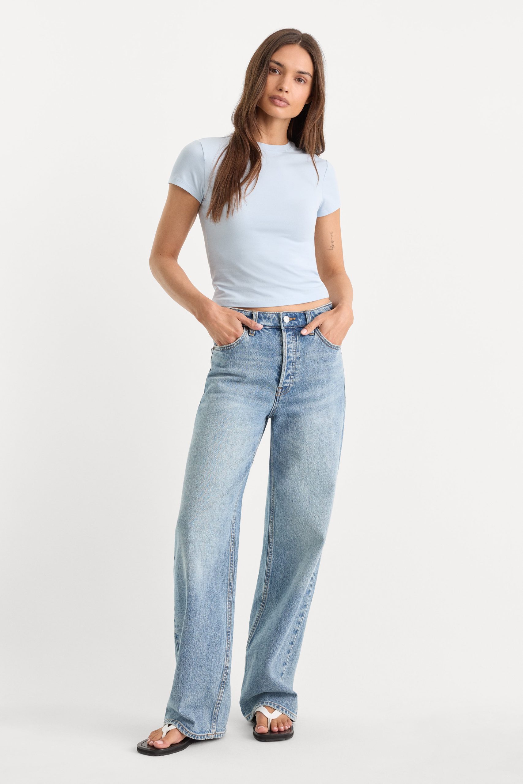 THE BABY TEE | SKY - Image 3