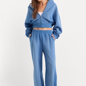 THE FLEECE SWEATPANT | BLUE DRIFT