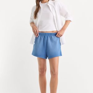THE FLEECE SHORT | BLUE DRIFT