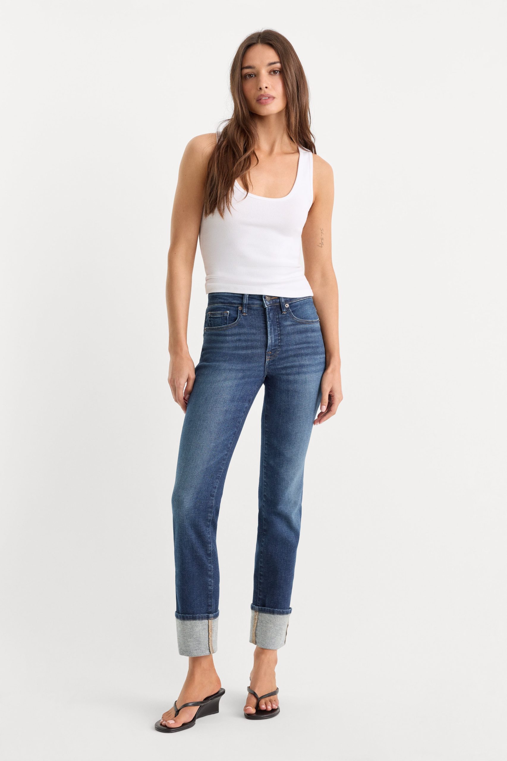 GOOD LEGS STRAIGHT JEANS | INDIGO1230