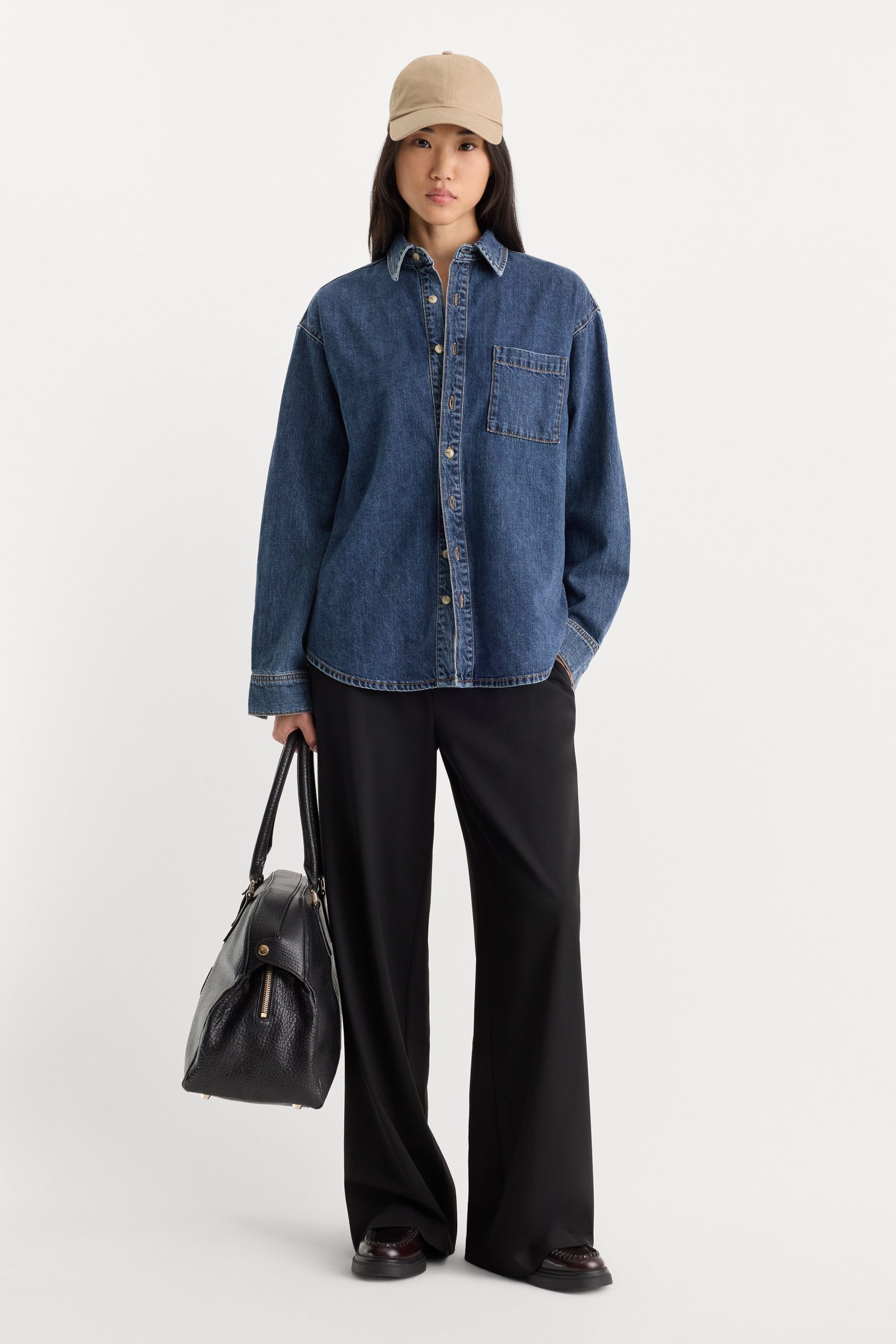 THE DENIM EASY SHIRT | ALCOVE - Image 3