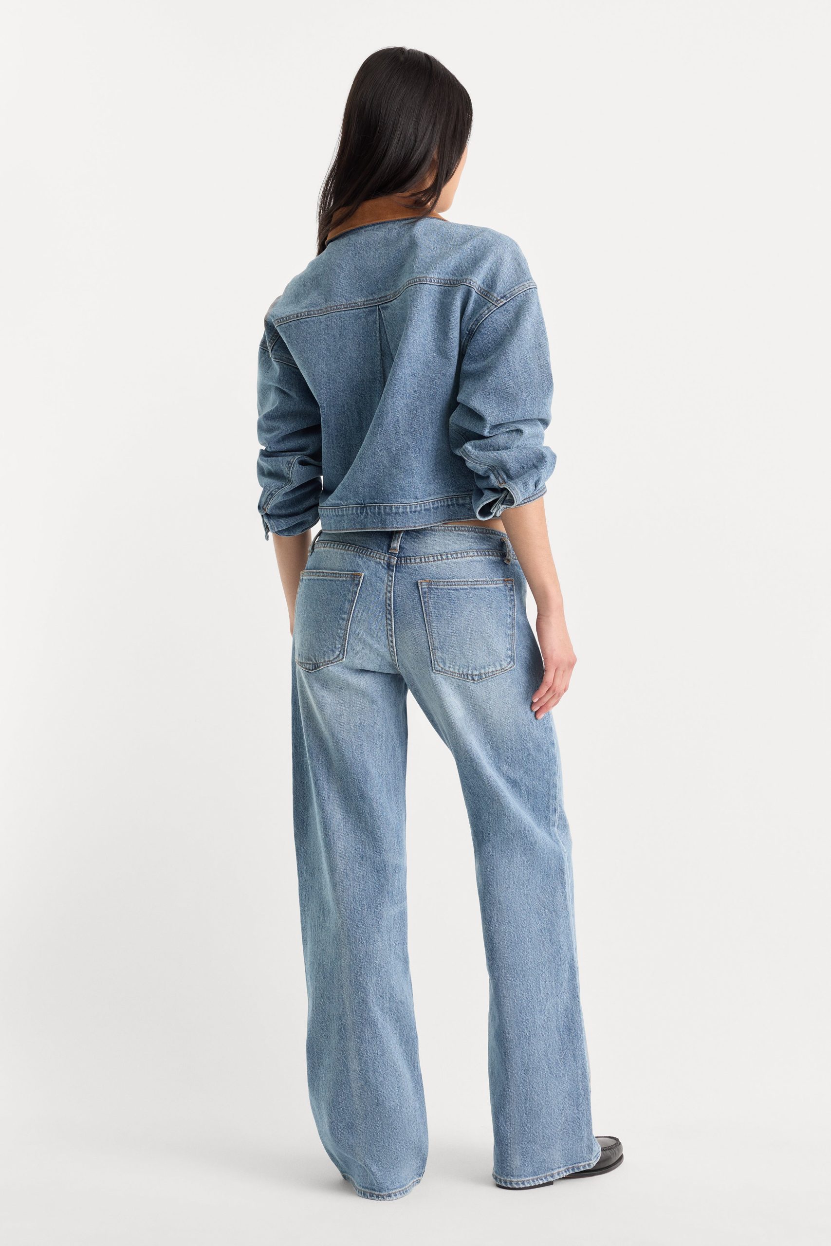 GHOST WAIST LOW LOOSE JEANS | AMBER - Image 6