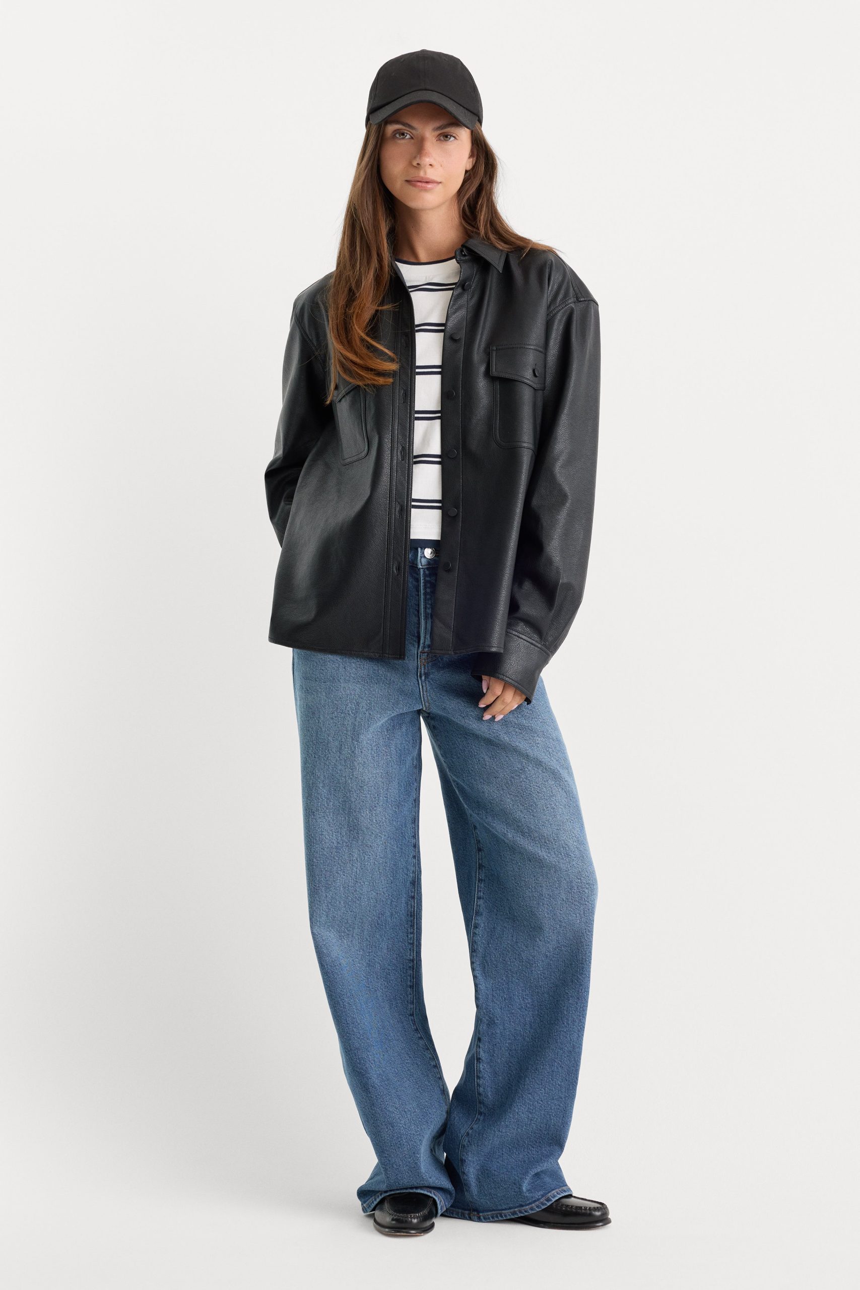THE BETTER THAN LEATHER CLASSIC SHIRT | BLACK001 - Image 3