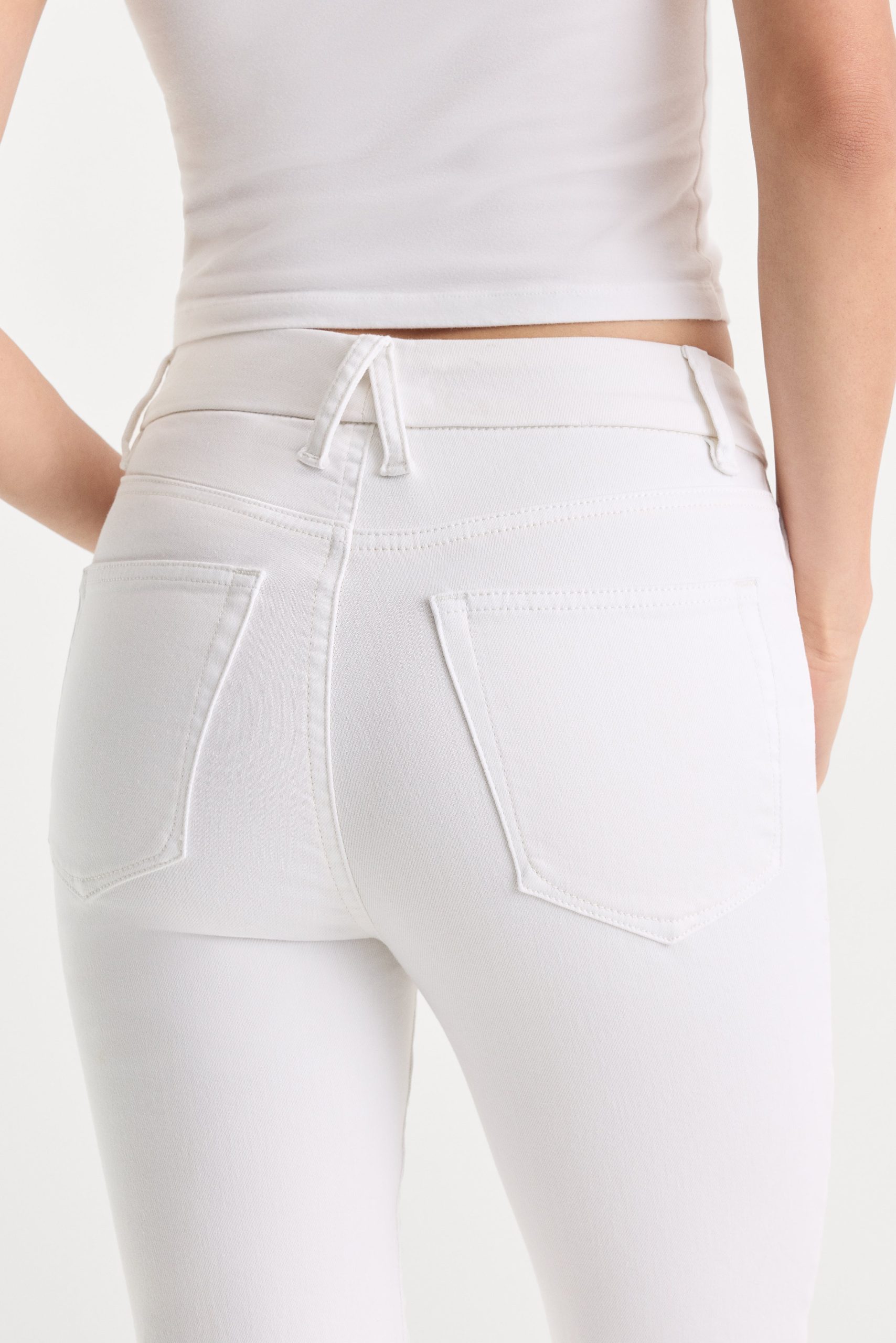 ALWAYS FITS GOOD LEGS STRAIGHT JEANS | WHITE001 - Image 5