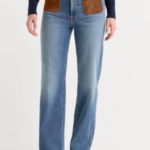 GOOD PETITE TRUE STRAIGHT JEANS | CREST