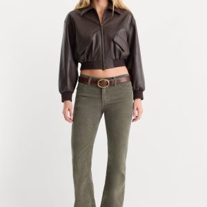VINTAGE LOW RISE BOOTCUT CORDUROY PANT | WASHED CYPRESS