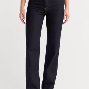 GOOD TRUE PETITE STRAIGHT JEANS | RINSE