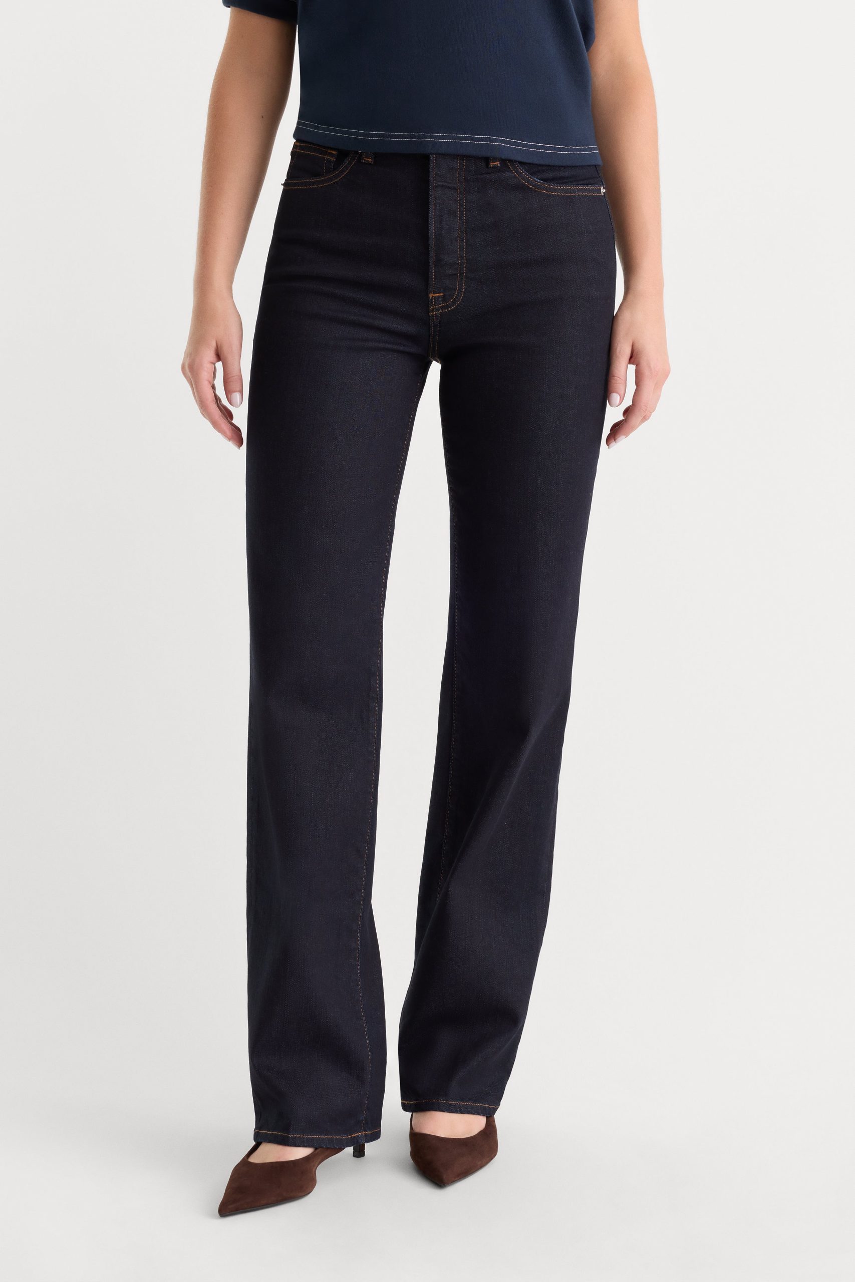 GOOD TRUE STRAIGHT JEANS | RINSE - Image 2
