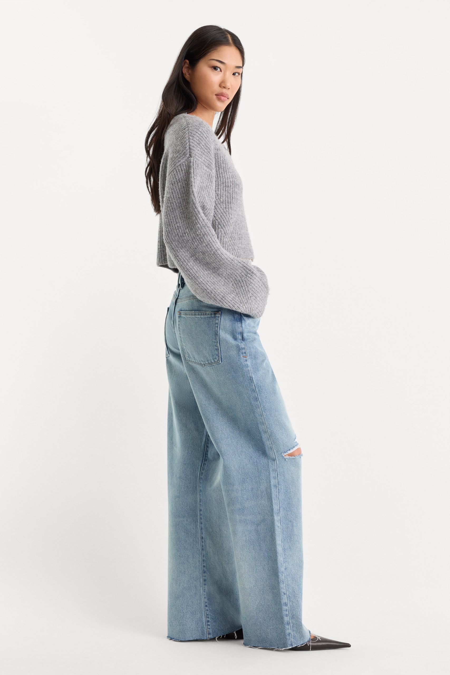 VINTAGE LOW SLUNG BAGGY JEANS | TERRA - Image 3