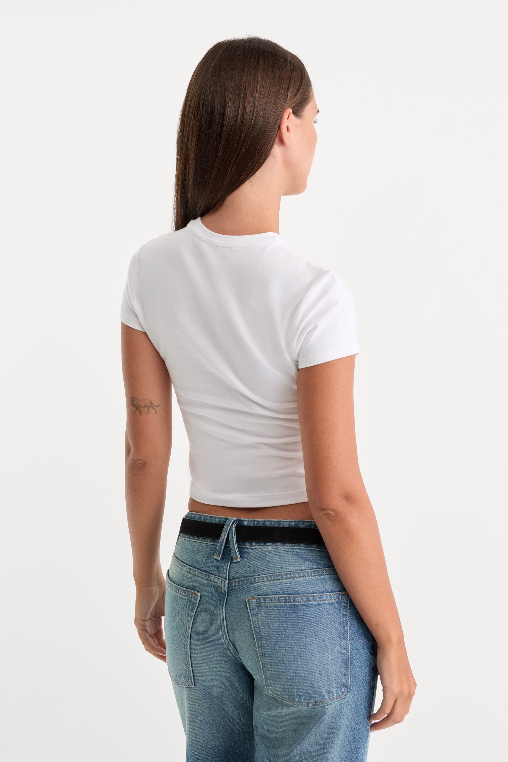 THE BABY TEE | WHITE - Image 4