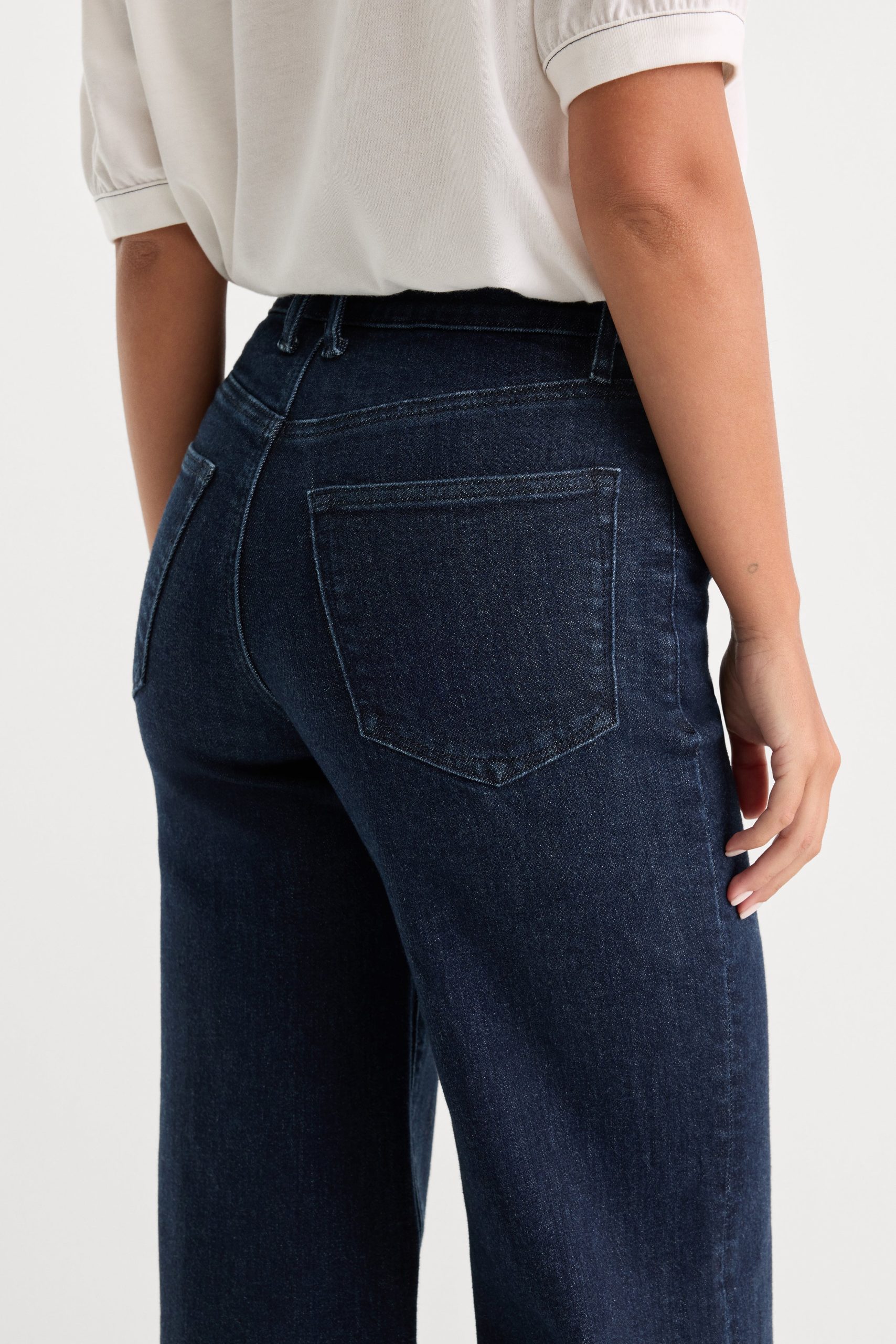 GOOD PETITE PALAZZO JEANS | INDIGO1153 - Image 6