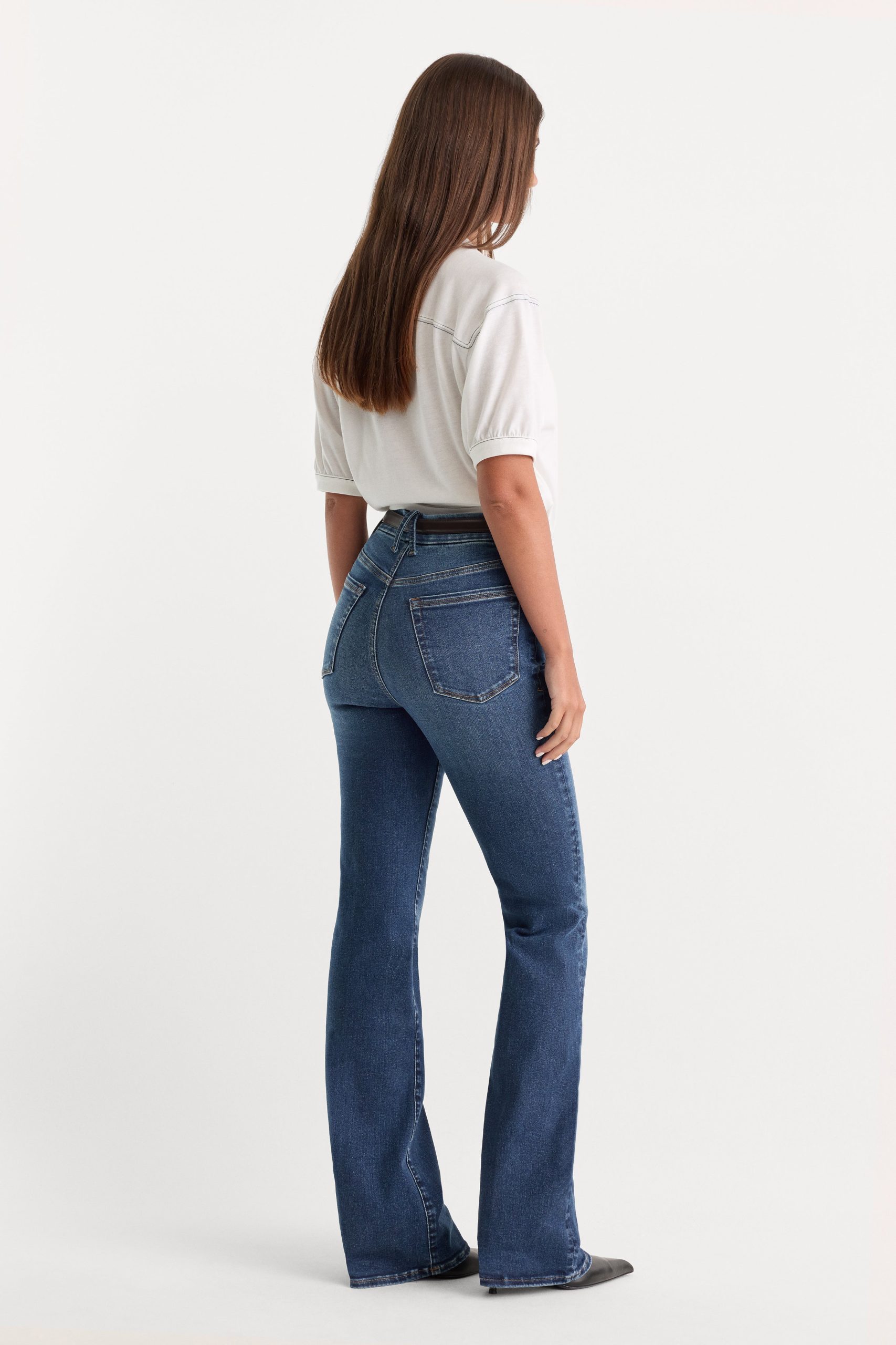 ALWAYS FITS GOOD CLASSIC BOOTCUT JEANS | INDIGO446 - Image 5