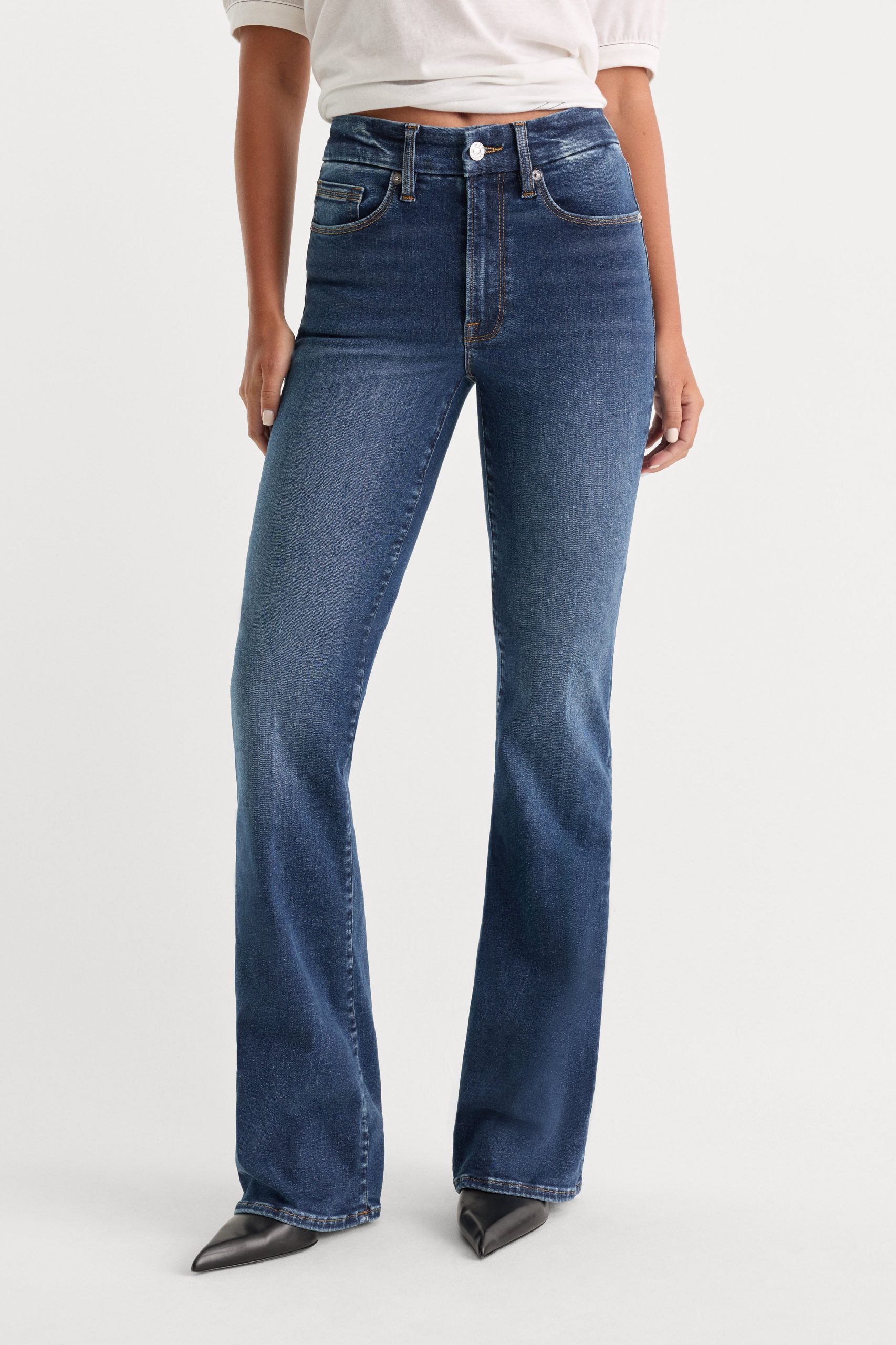 ALWAYS FITS GOOD CLASSIC BOOTCUT JEANS | INDIGO446 - Image 2