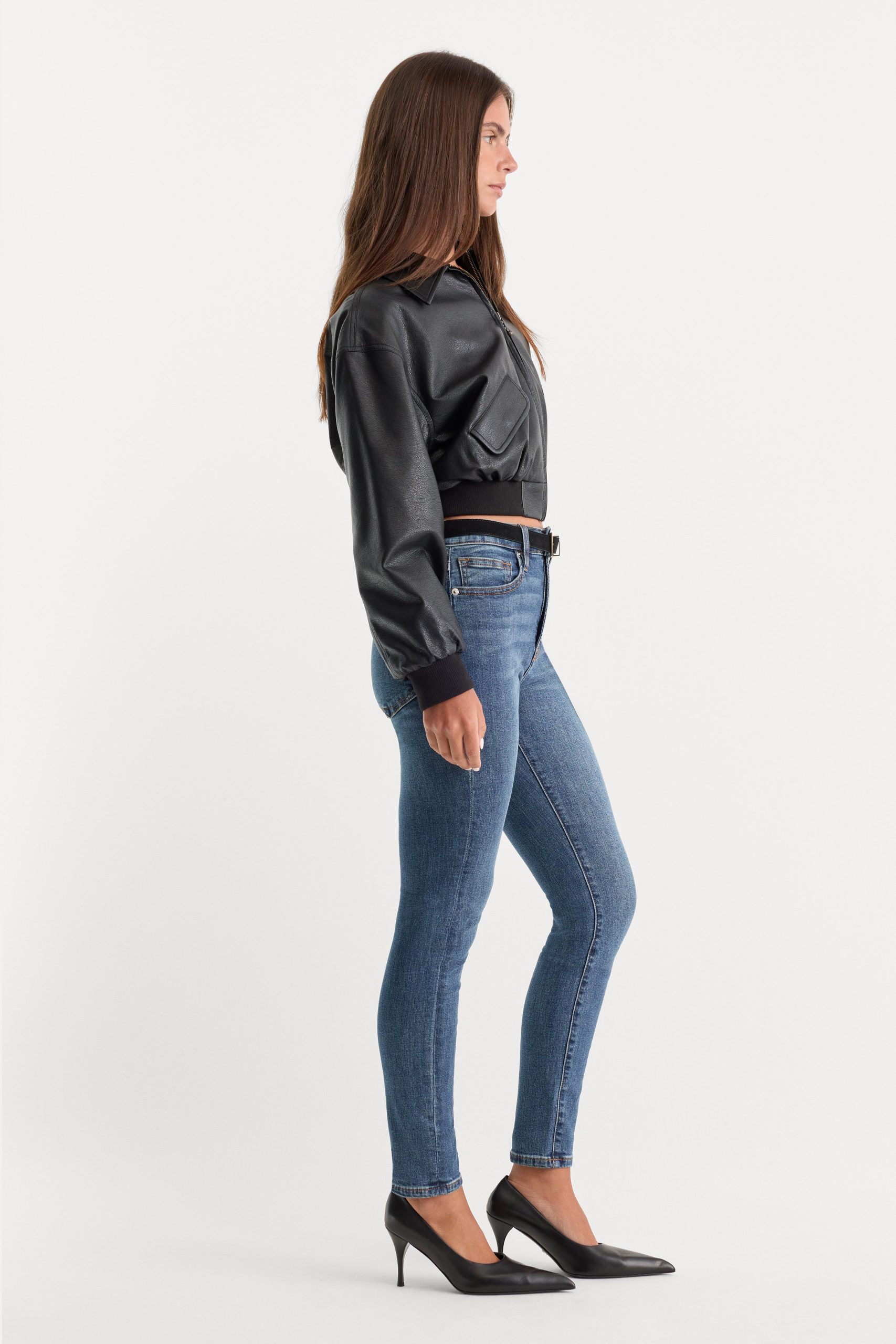 GOOD LEGS SKINNY JEANS | BLUE004 - Image 4