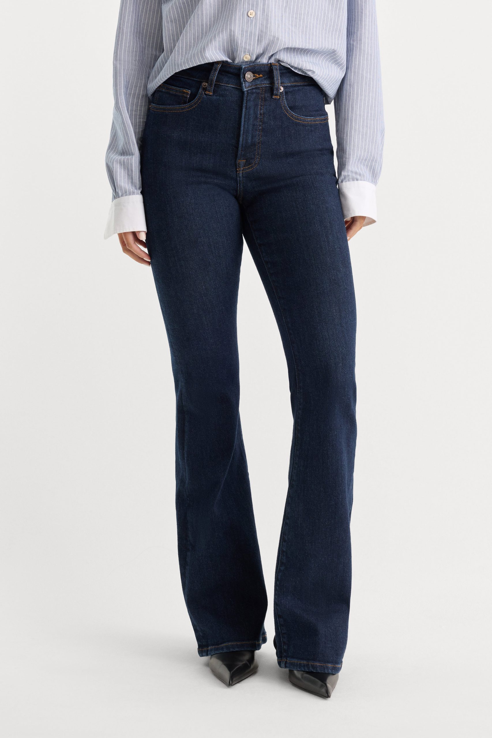 GOOD LEGS FLARE JEANS | INDIGO1153 - Image 2