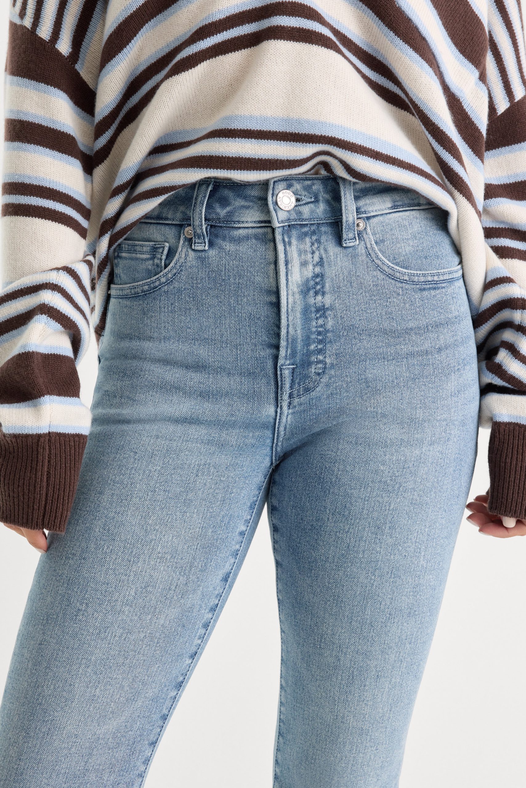 GOOD LEGS FLARE JEANS | INDIGO1154 - Image 4