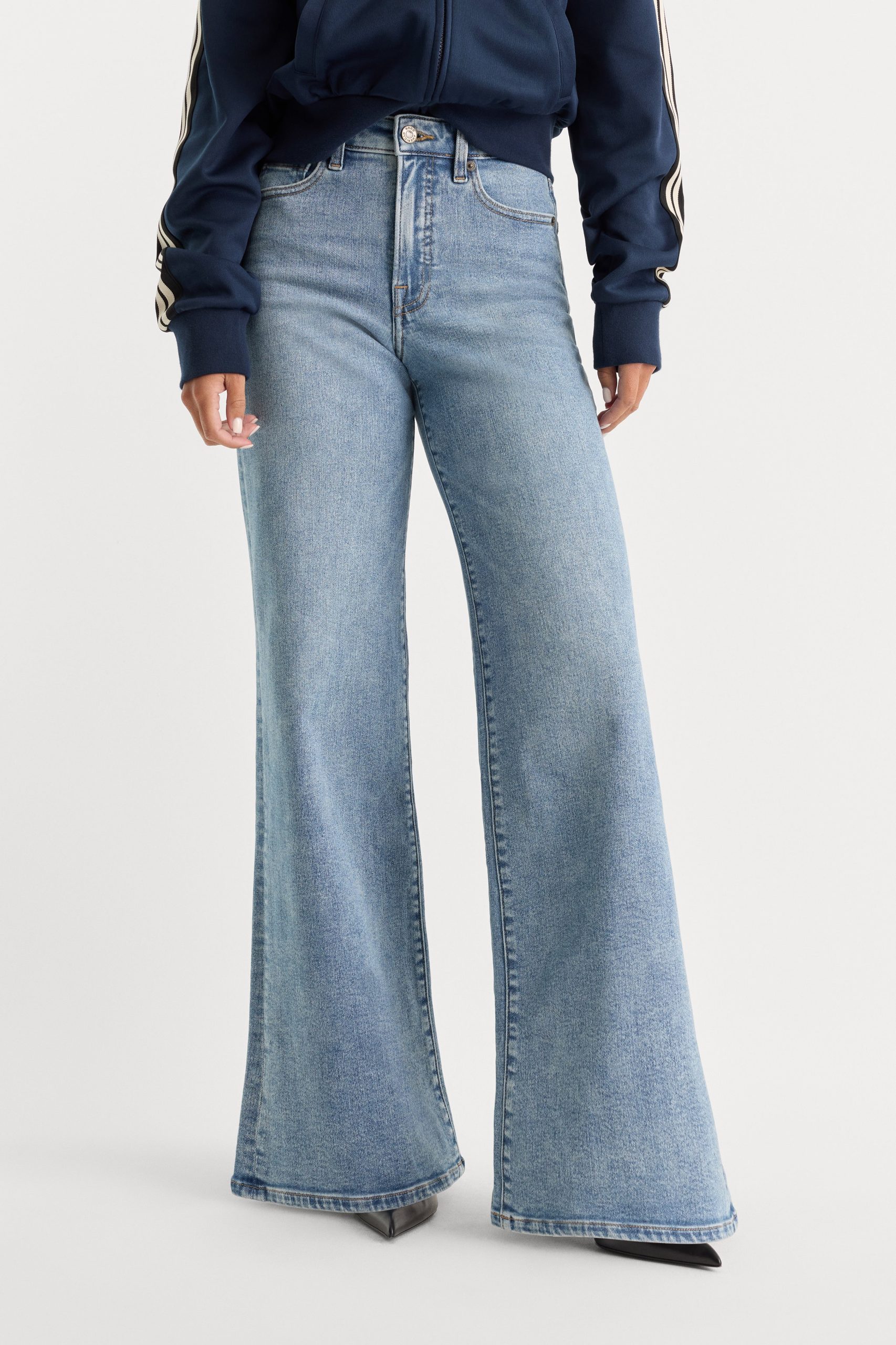 GOOD WAIST PALAZZO JEANS | INDIGO1154 - Image 2