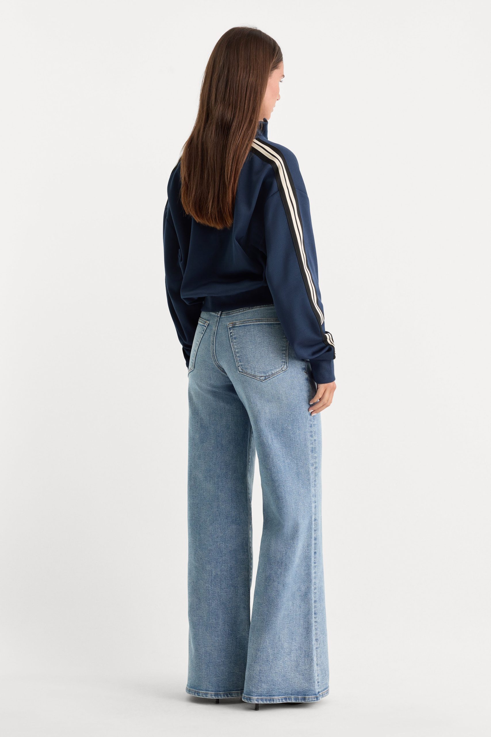 GOOD WAIST PALAZZO JEANS | INDIGO1154 - Image 5