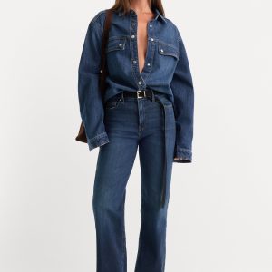 SOFT TECH GOOD TRUE STRAIGHT JEANS|INDIGO572