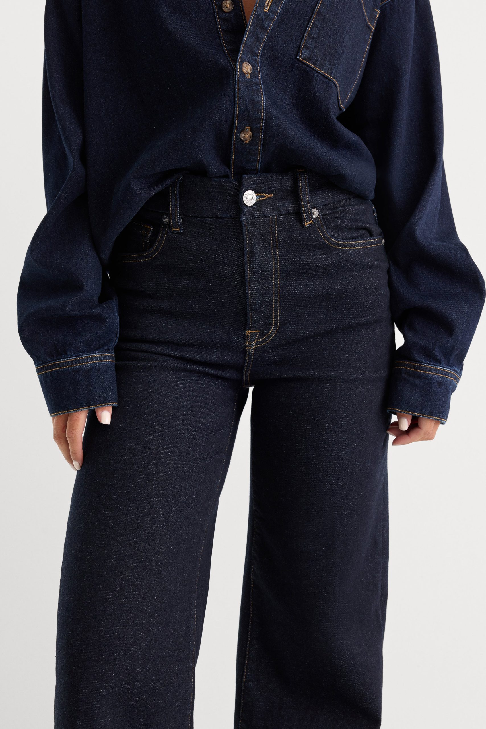 ALWAYS FITS SLIM PALAZZO JEANS | DENETHIC BLUE - Image 4