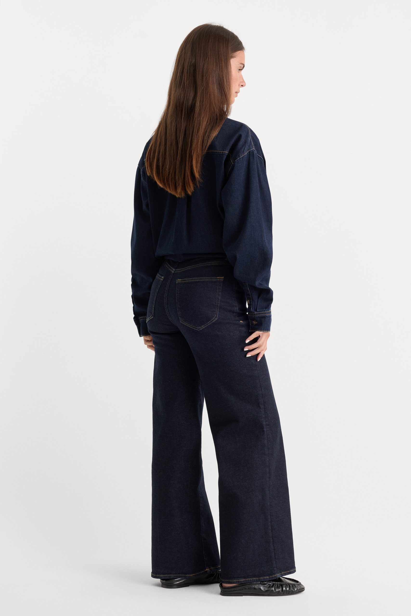ALWAYS FITS SLIM PALAZZO JEANS | DENETHIC BLUE - Image 5