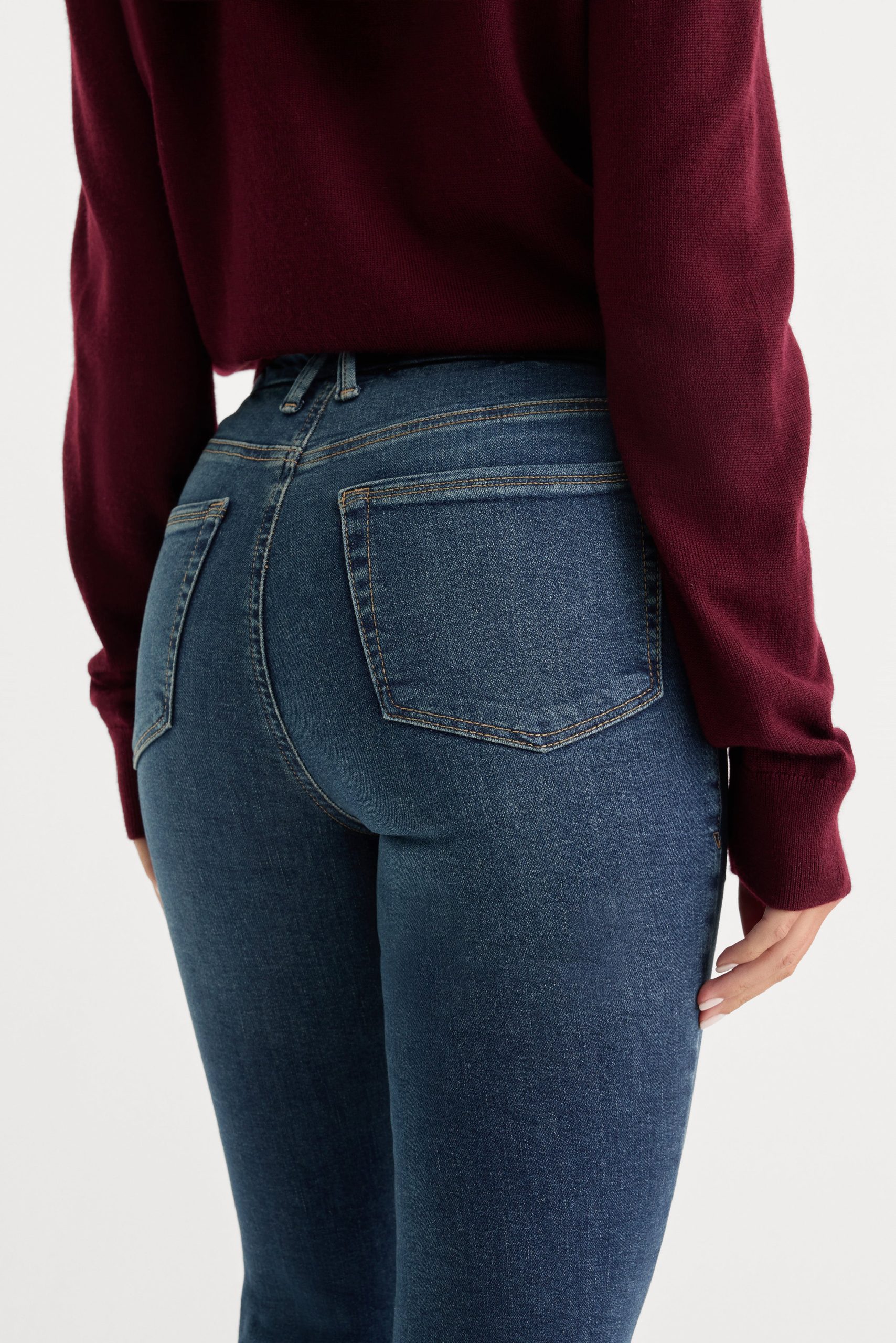 GOOD LEGS FLARE JEANS | BLUE004 - Image 6