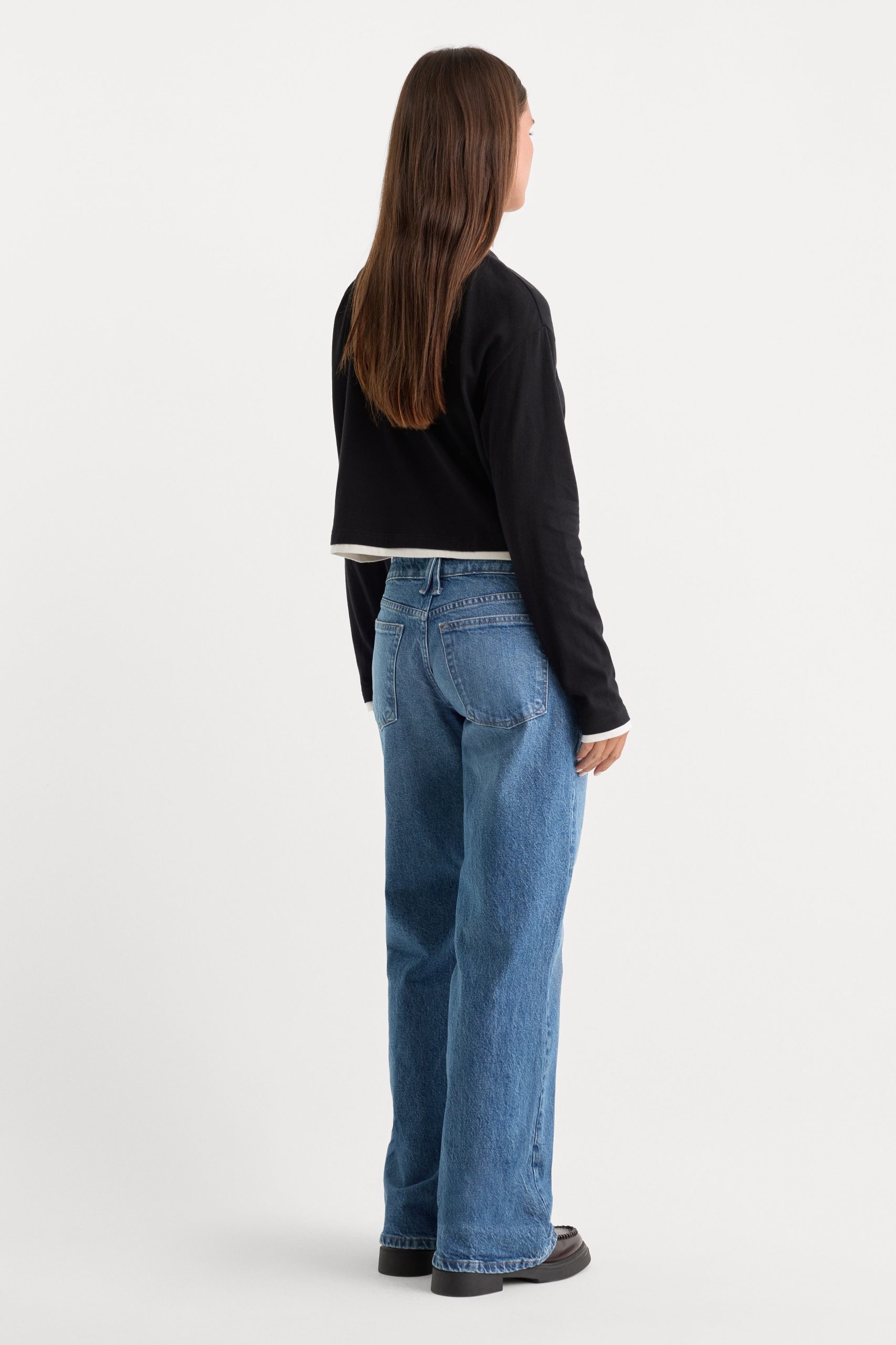 VINTAGE LOW LOOSE JEANS | INDIGO1224 - Image 5