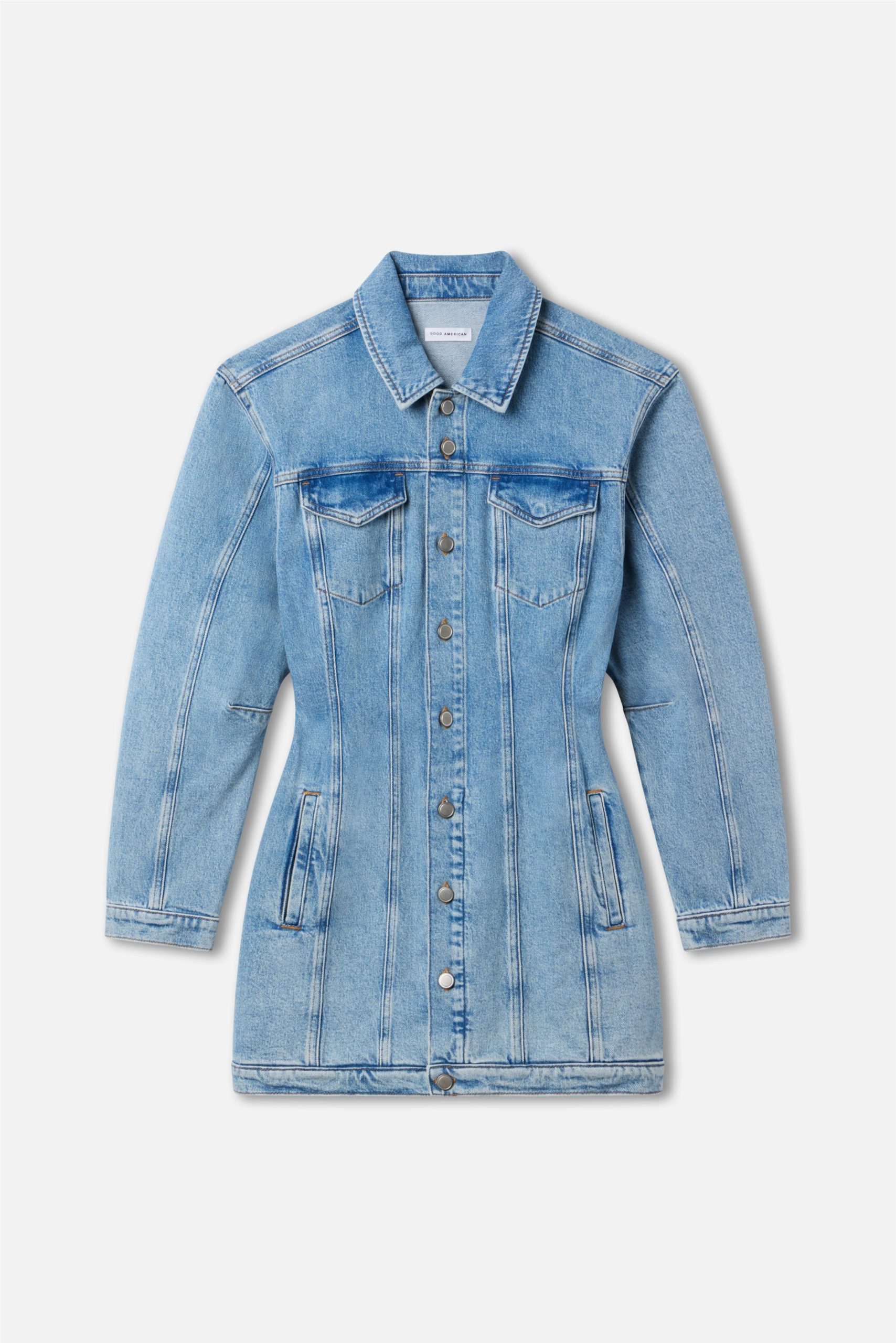 BARREL LONG SLEEVE MINI DRESS | INDIGO911 - Image 8
