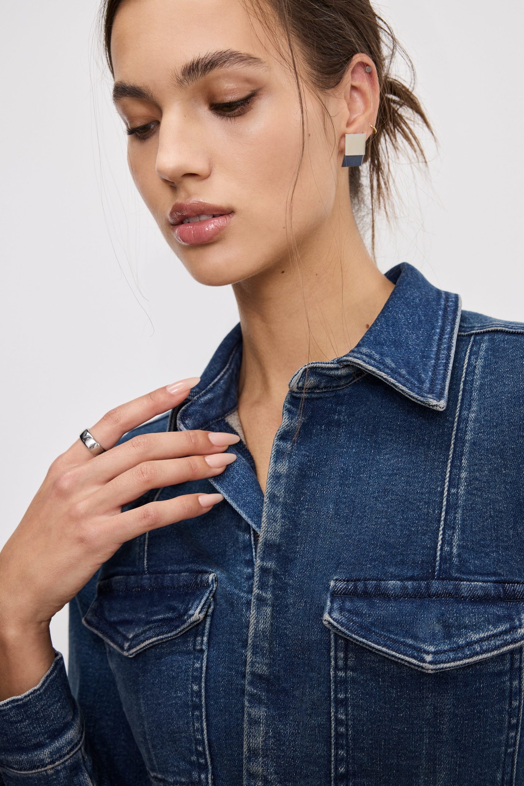 FIT FOR SUCCESS LONG SLEEVE MIDI DRESS | INDIGO724 - Image 4