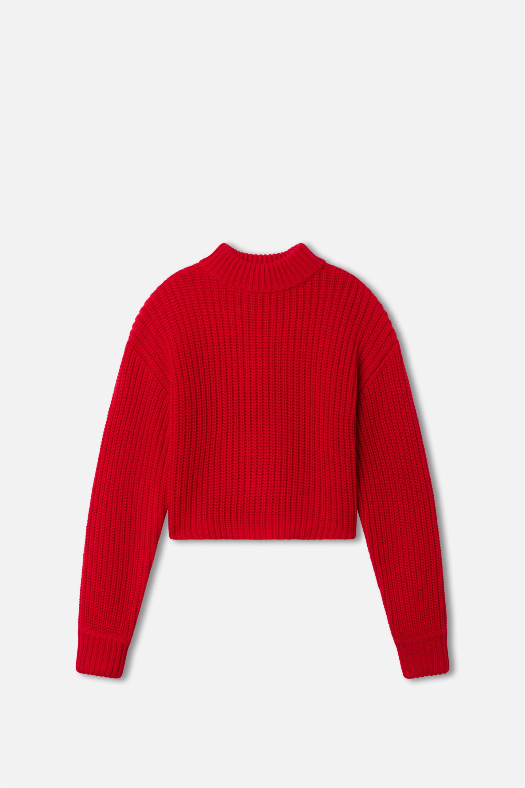 CHUNKY KNIT MOCK NECK SWEATER | CHILI001 - Image 4