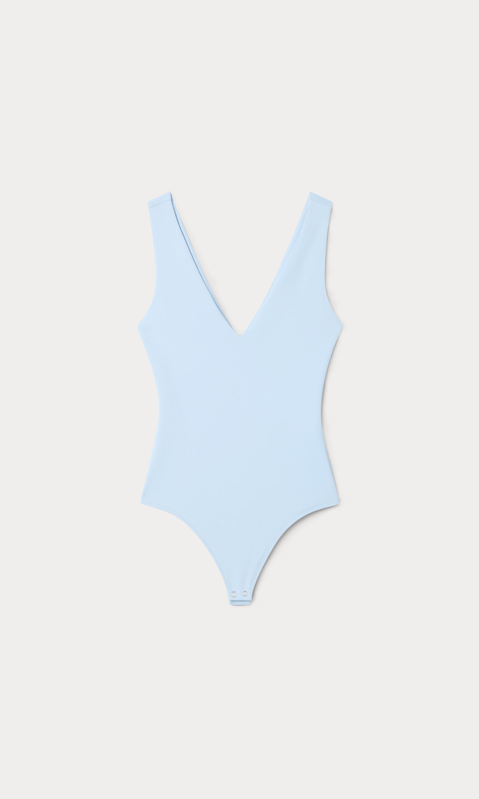 THE SCULPTING DEEP V BODYSUIT | SKY - Image 6