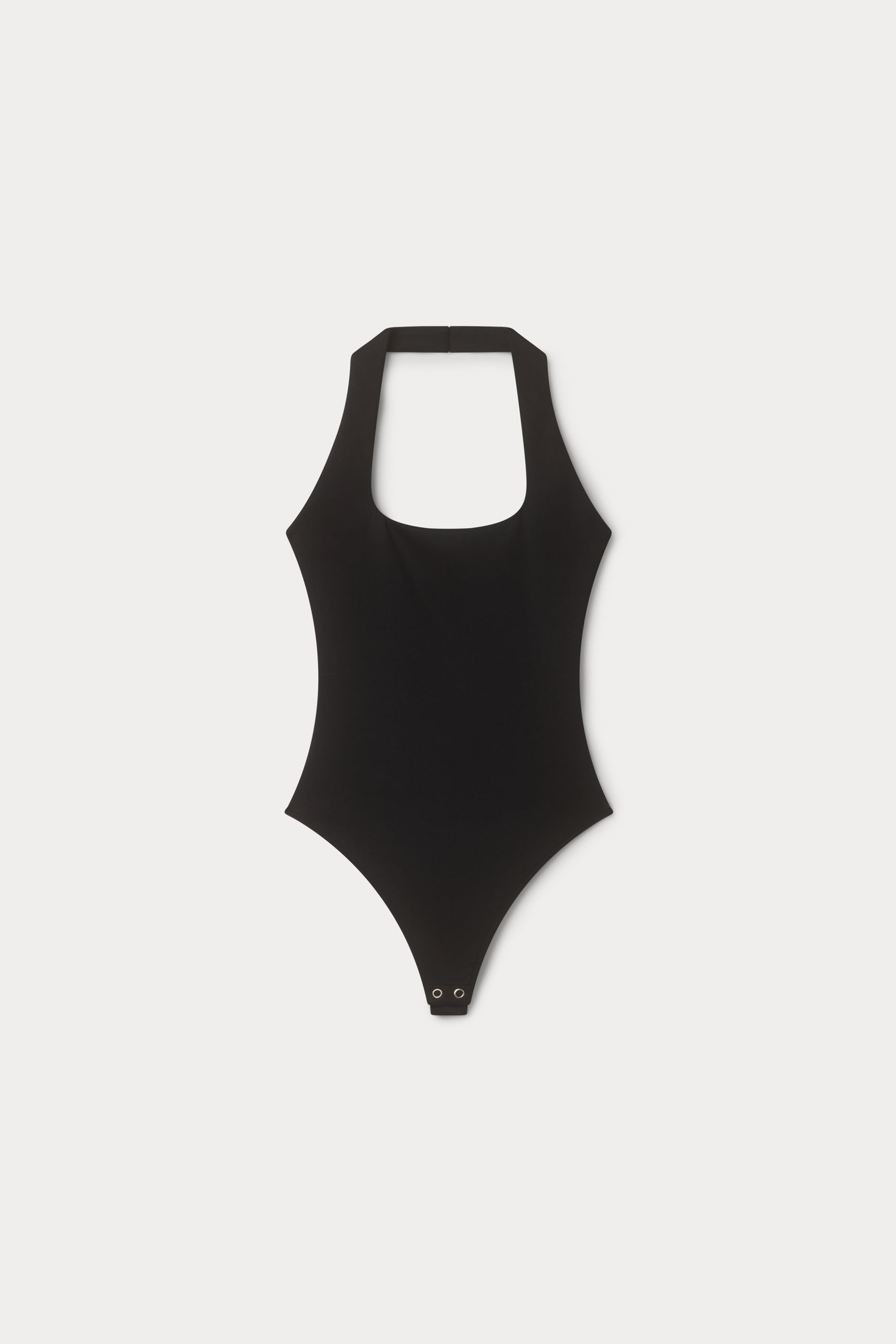 SCULPTING HALTER SQUARE NECK BODYSUIT| BLACK001 - Image 6