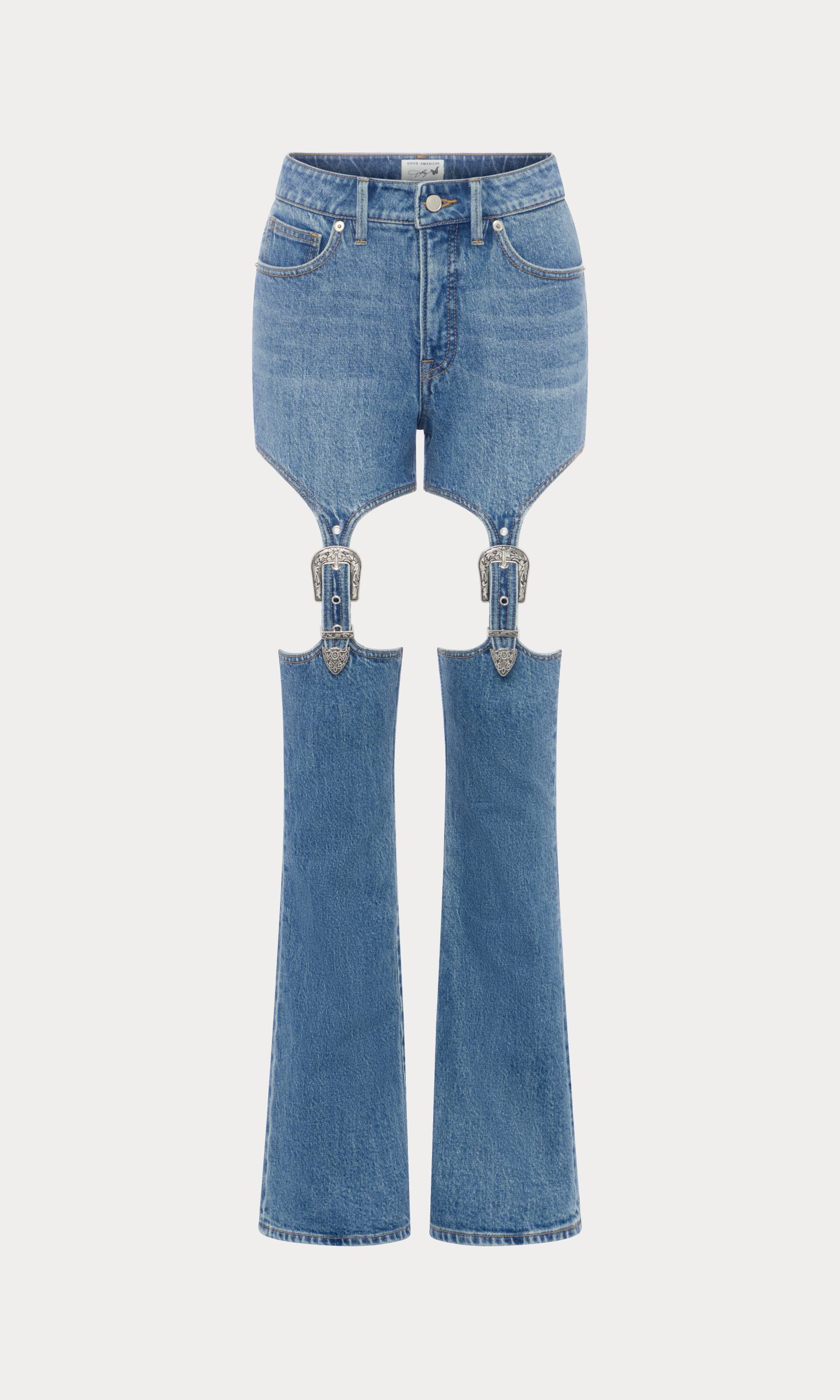 DOLLY JOLEANS BOOTCUT HIGH RISE JEANS | INDIGO1200 - Image 8