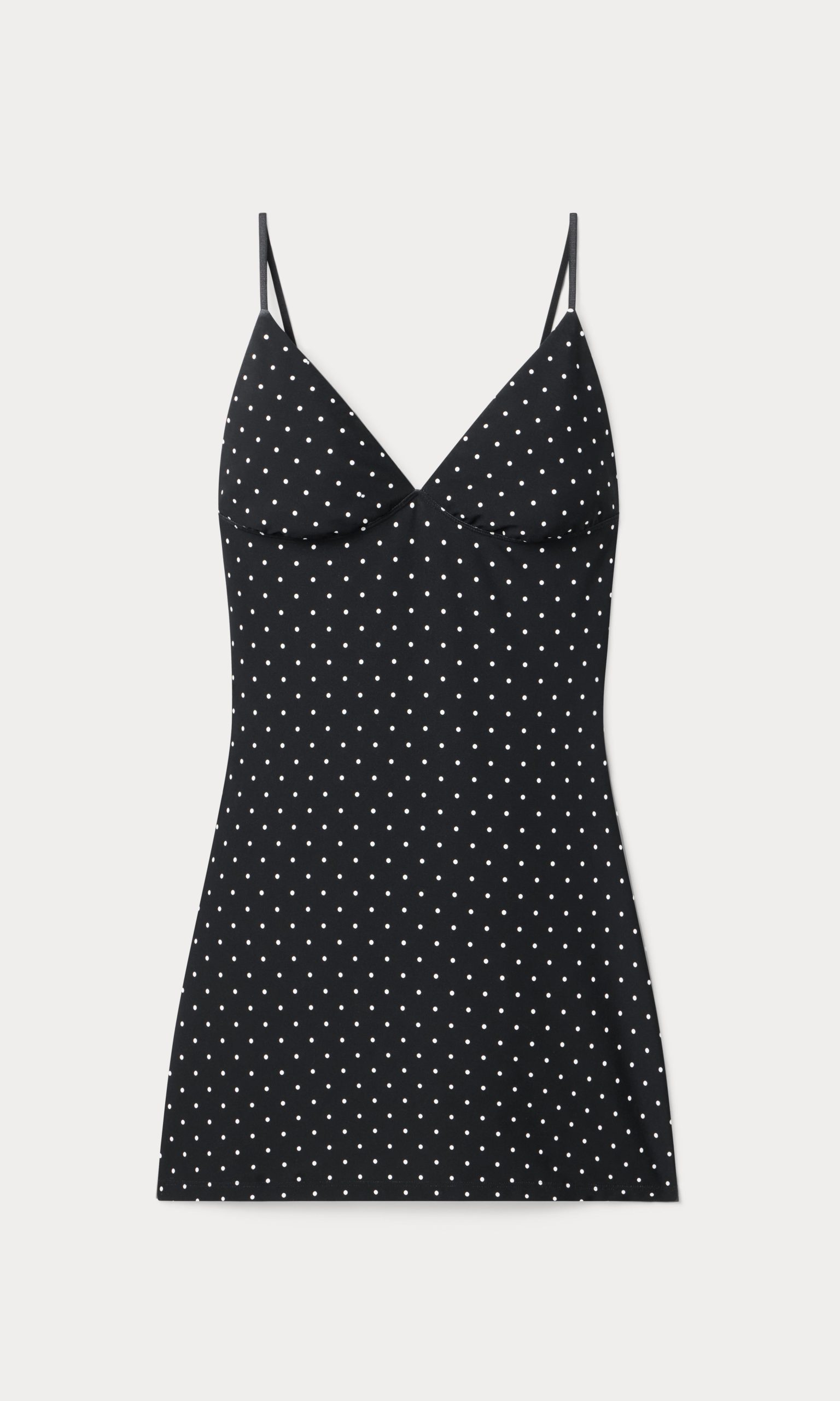 THE WEIGHTLESS SCULPTING MINI DRESS | MINI DOT BLACK - Image 5