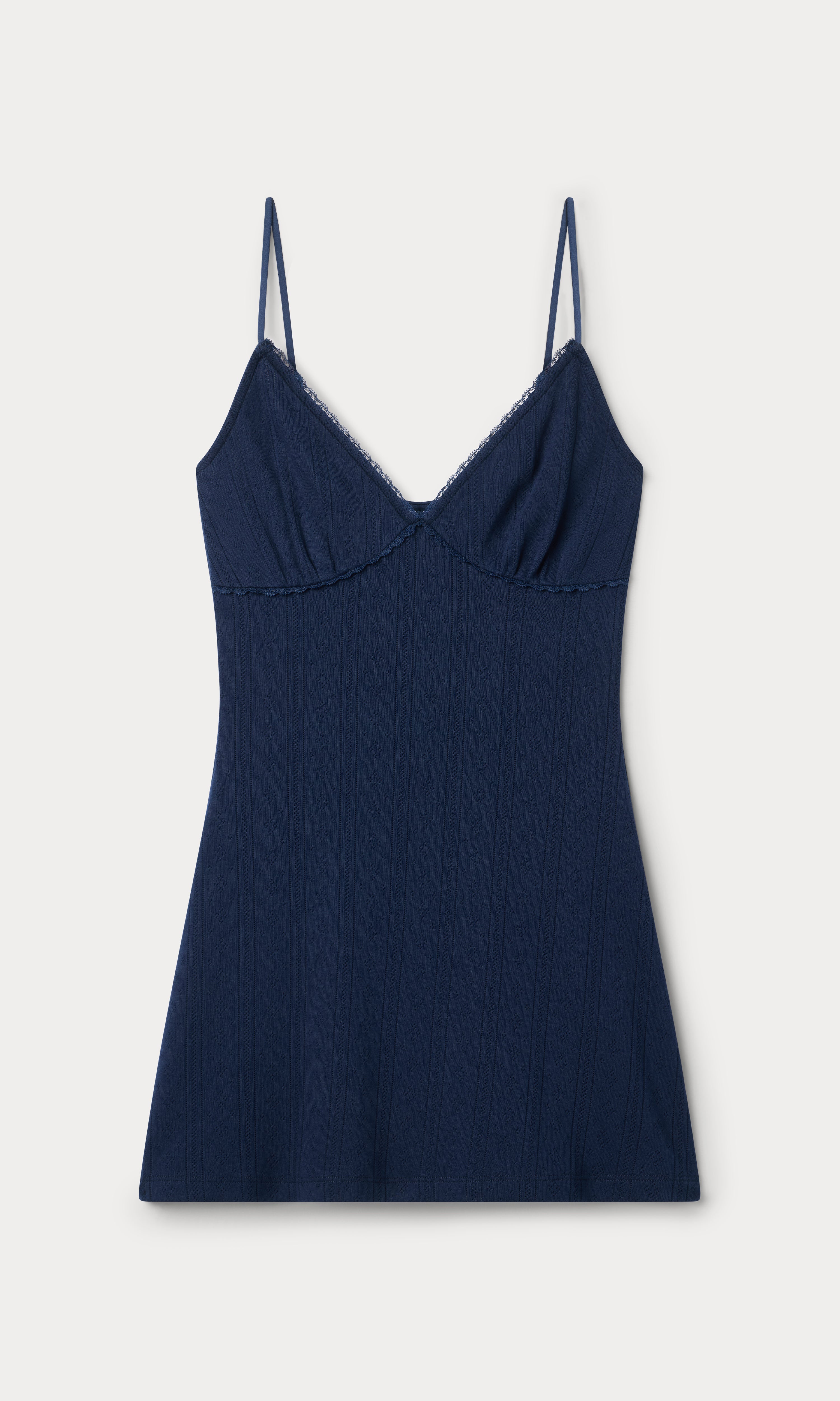 THE POINTELLE MINI DRESS | HORIZON INK - Image 6