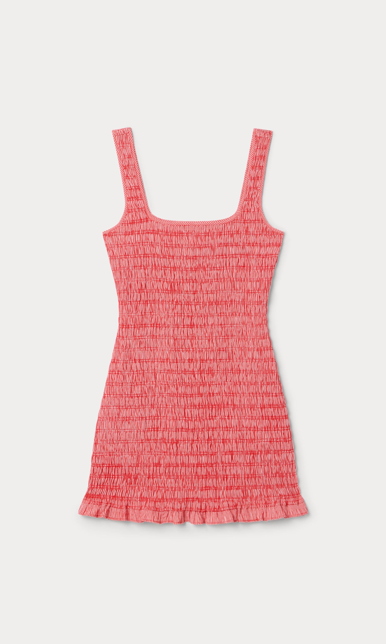 THE GARDEN DRESS | CHECKERED RED - Image 6