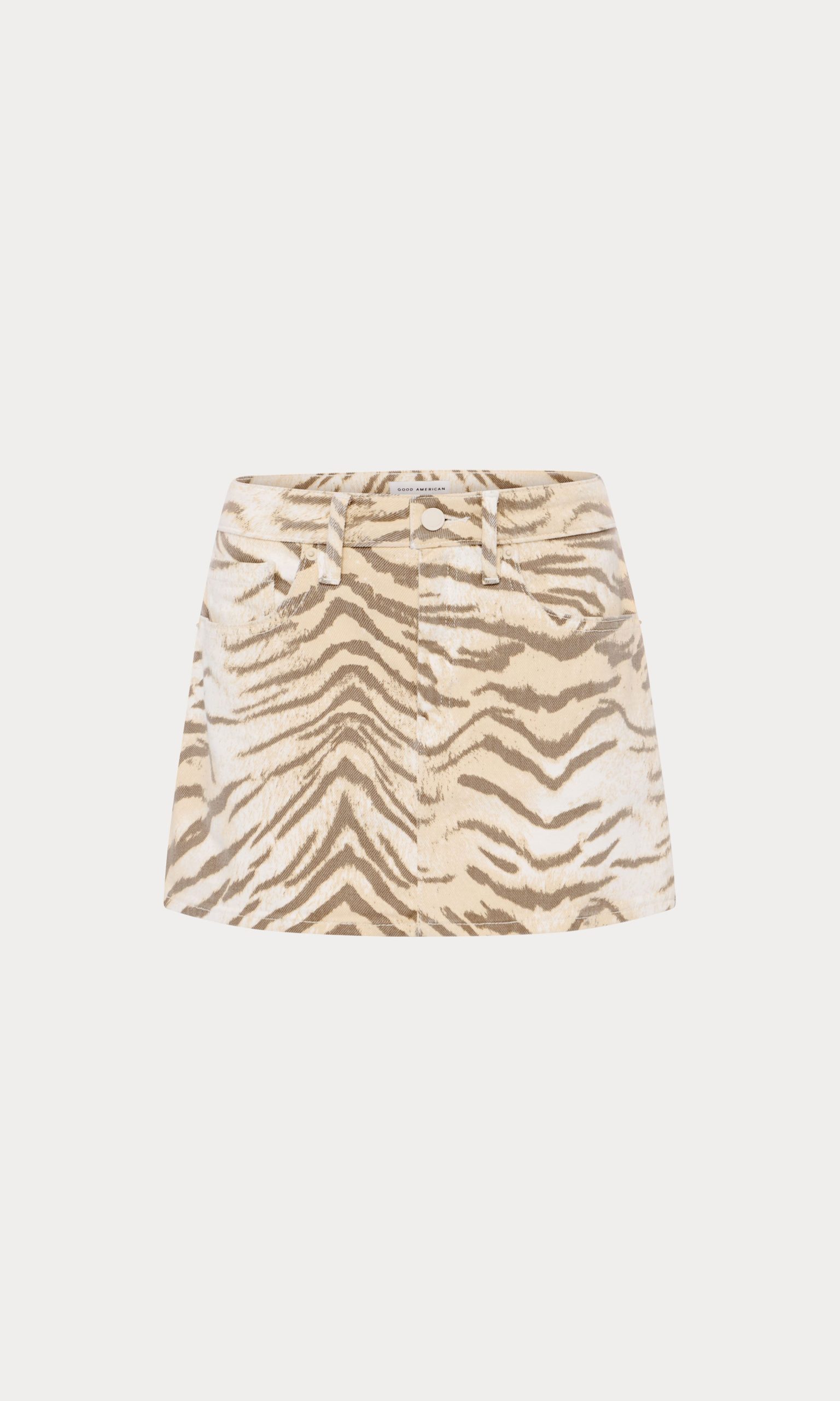 GOOD 90S TIGER MINI SKIRT | BROWN TIGER - Image 6