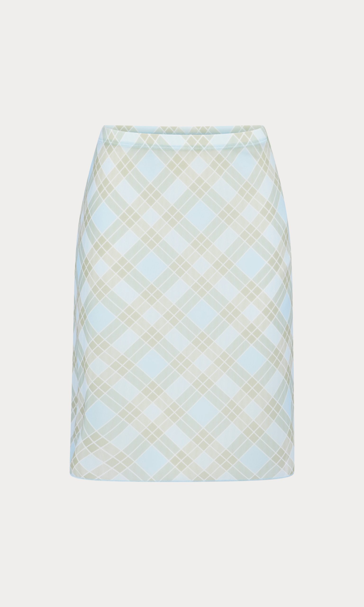 THE MESH MIDI SKIRT | SUMMER PLAID HONEY - Image 6