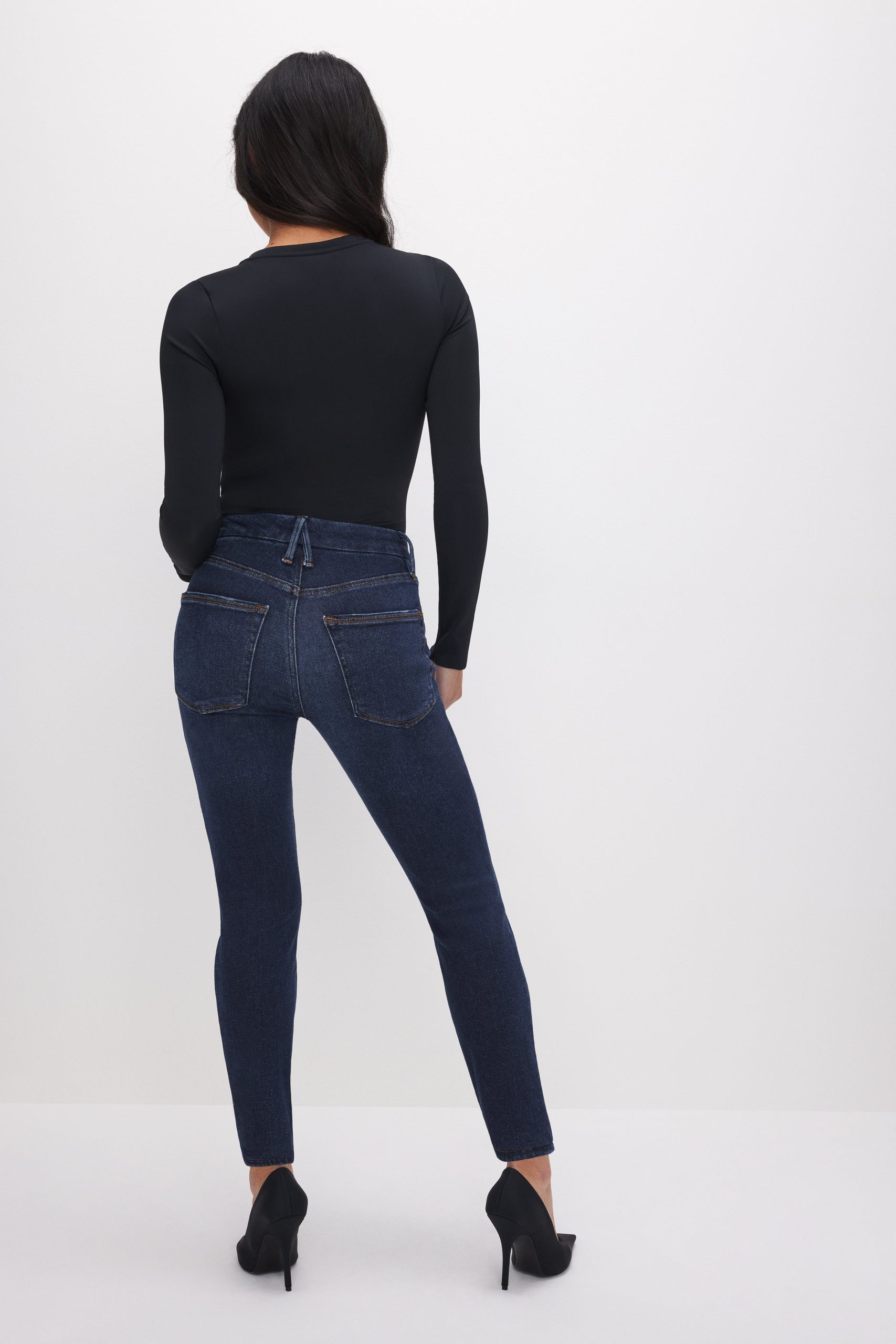 GOOD PETITE SKINNY JEANS | BLUE866 - Image 4